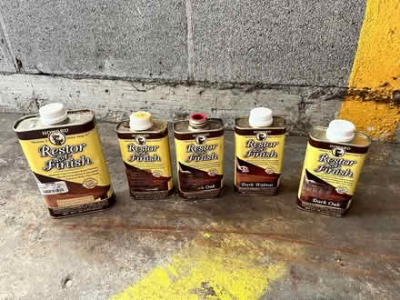 Photo of free Furniture and woodworking stains (Evanston 60202) #1