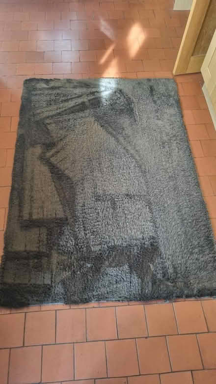 Photo of free Dark brown rug (Willenhall, WV12) #1