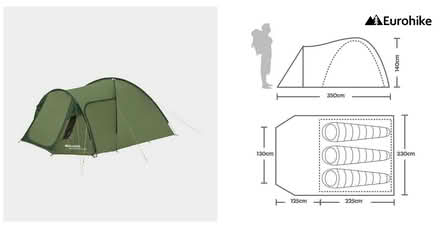 Photo of free Eurohike 3 Man Tent (Longfleet BH15) #3