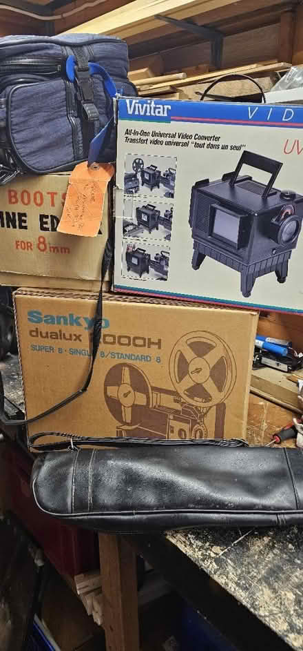 Photo of free Cine, super 8 and video equipment (Bishops Waltham SO32) #1