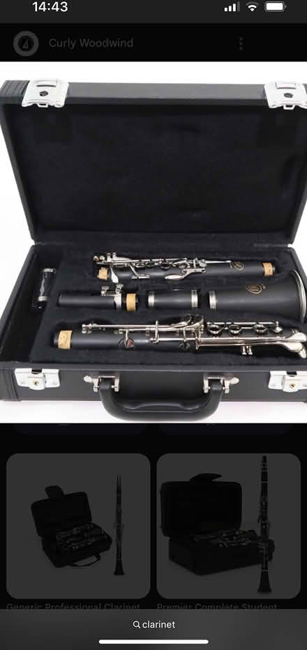 Photo of Clarinet (Farnham, hale Surrey. GU9) #1