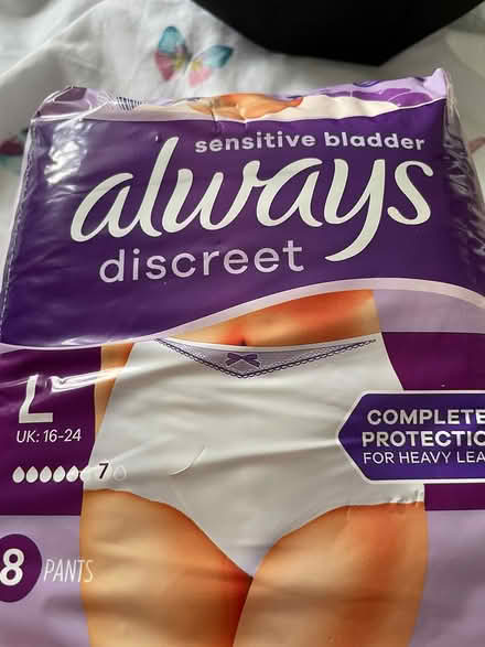 Photo of free Always discreet pants (Danbury CM3) #1