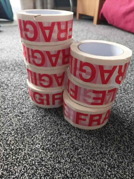 Photo of free Fragile tape and gun (Gosport PO13. BRIDGEMARY) #1