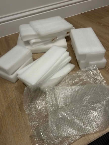 Photo of free Polystyrene & bubble wrap (Tonbridge) #1
