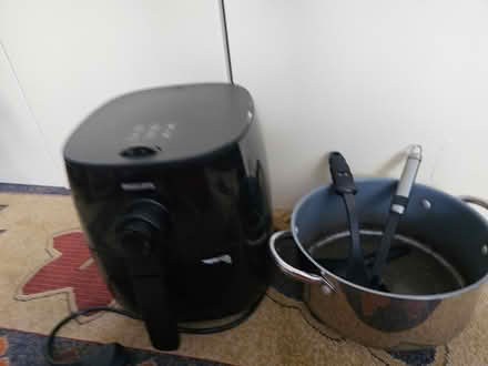 Photo of free Used Airfryer pot and spatulas (IG1) #1