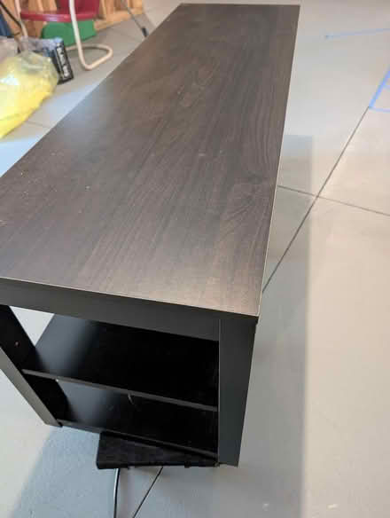 Photo of free Ikea TV stand w/electric fireplace (Arlington, ma) #2