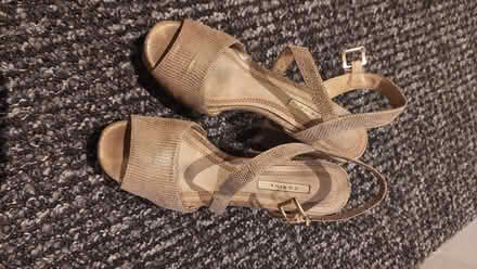 Photo of free Golden high heels size 3/4 (Salford M6) #1