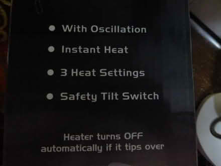 Photo of free halogen heater (Coventry CV1) #2