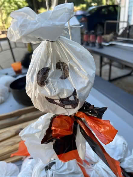 Photo of free Several ghost hanging stuffed bags (Downers Grove) #2