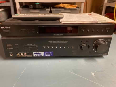 Photo of free AM/FM stereo amplifier/receiver (Belford, NJ) #1