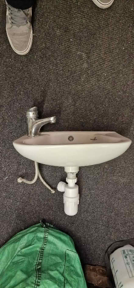 Photo of free Basin & monobloc tap (East Ham E6) #1