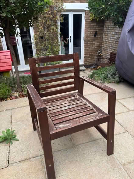 Photo of free Three garden chairs (Fulham SW6) #2