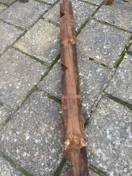 Photo of free Wooden beam 240x12.5x10cm (Amersham Common HP7) #2