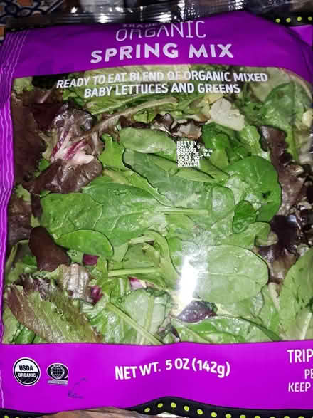 Photo of free 2 Sealed Bags of Spring Salad Mix (Brightwood-Takoma) #1