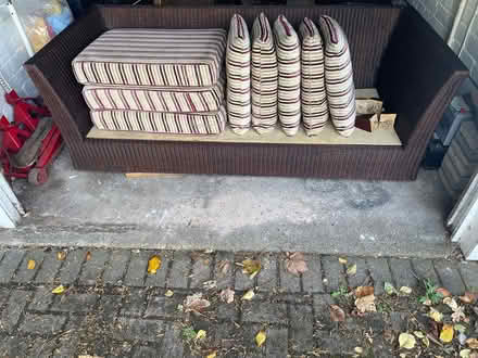 Photo of free 3 seat rattan base sofa (Chester CH3) #2
