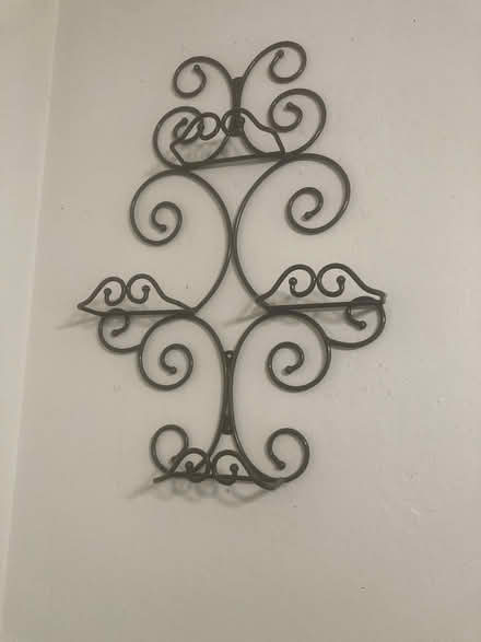 Photo of free Four wall hangers for plates (Foothill Boulevard Cupertino) #3