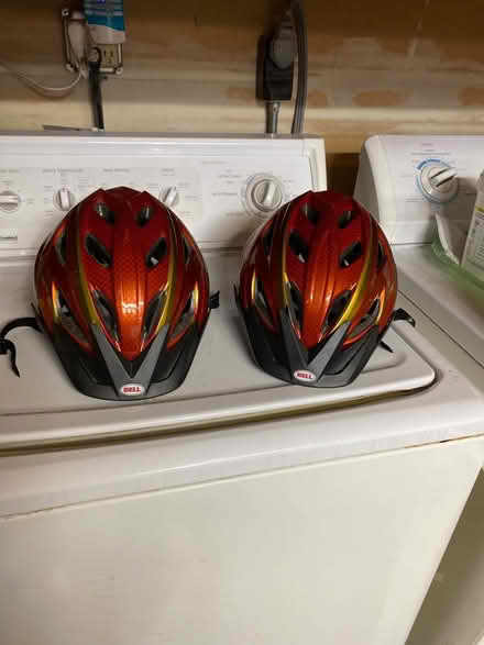 Photo of free Bicycle Helmets x 2 (Elmhurst , Queens) #1