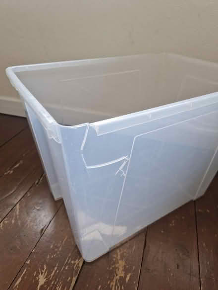 Photo of free 3 ikea Samla boxes no lids (W4 Chiswick) #2