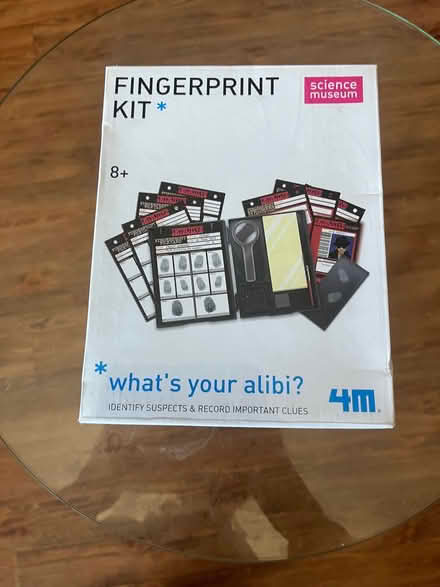 Photo of free fingerprint kit (new) science museum (Chorleywood WD3) #1