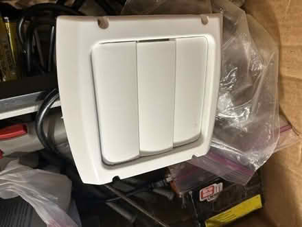 Photo of free box of misc tools, nails, saws #1