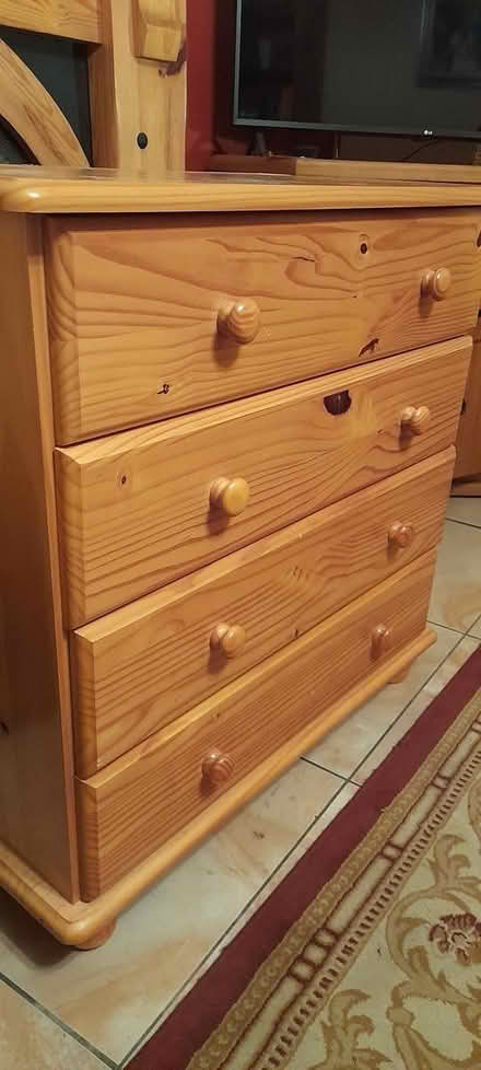 Photo of free Chest of drawers (Gorey, Co. Wexford) #4