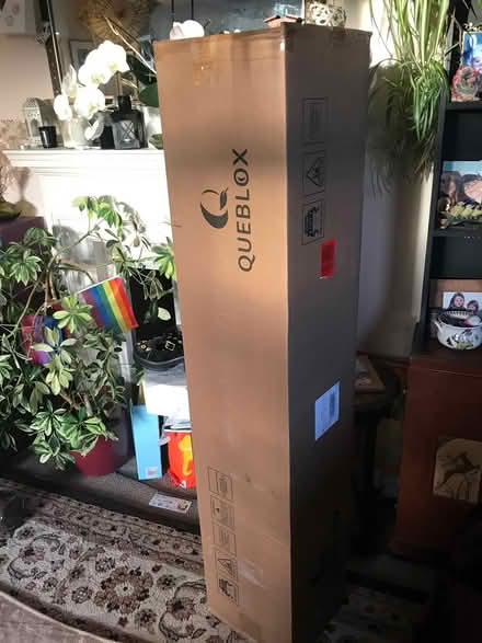 Photo of free Sturdy, tall cardboard box (furze hill) #2