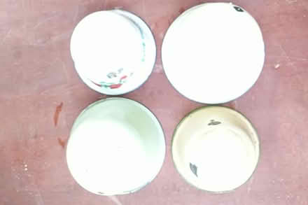 Photo of free Four vintage enameled metal bowls (Ann Arbor near Hillside Terr.) #2