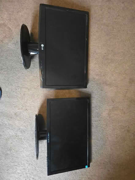 Photo of free 2 x computer monitors (South East London) #1