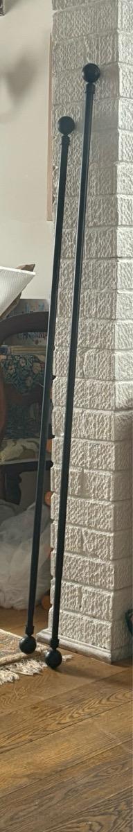 Photo of free Pair of curtain rails (Wing) #2