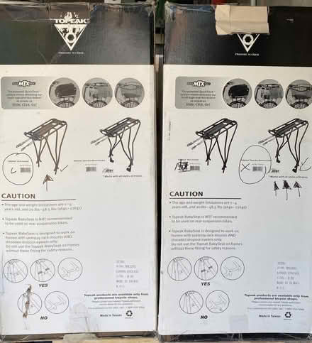 Photo of free Toddler bike seats (Highway SL6) #2