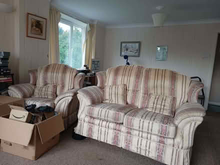Photo of free Two seater sofa and one chair (Little Herberts GL53) #1