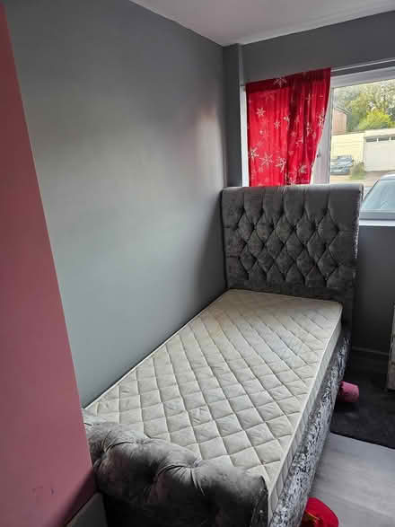 Photo of free Single bed with mattress (Shirley B90) #1