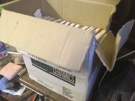 Photo of free Box of 100-130 Ceramic Wall Tiles (Harpenden AL5) #1