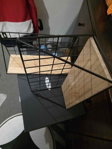 Photo of free Small light shelf units (Canning town E16) #2