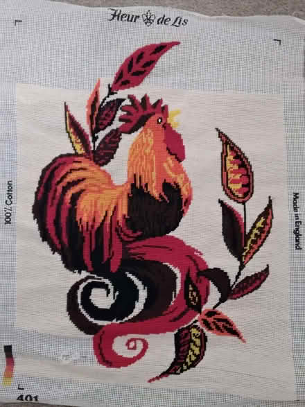 Photo of free Unfinished Rooster tapestry (Eastcote HA4) #1