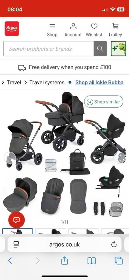Photo of free Ickle bubba travel system (Stanmore, HA7) #1