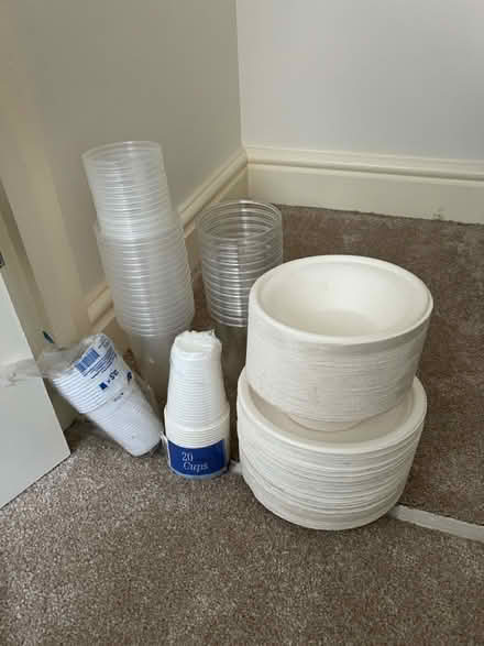 Photo of free Catering plates, cups and bowls (Bath and within 10 miles) #1