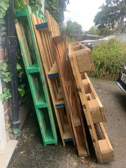 Photo of free Wooden pallets (4) (Hampton Hill) #2