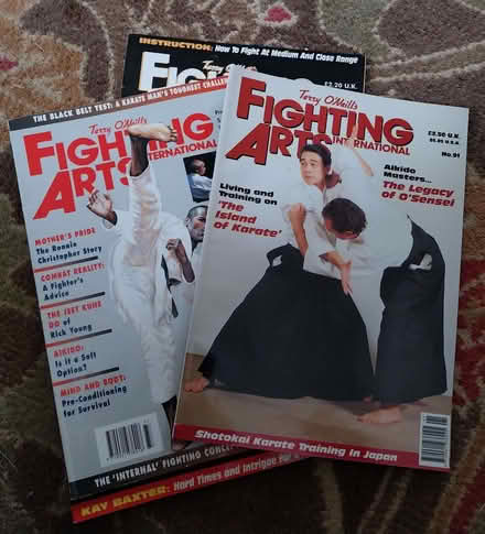 Photo of free Old karate magazines (Fairfield Park) #1