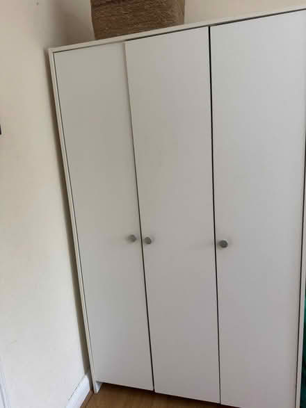 Photo of free White Wooden Wardrobe (Wayfair) (W5) #1