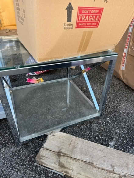 Photo of free Glass side table (SE25 6) #2