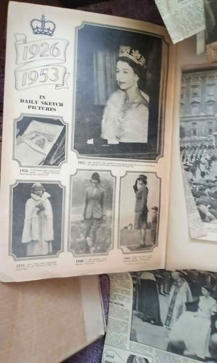 Photo of free coronation scrap book (Barford, near Warwick) #2