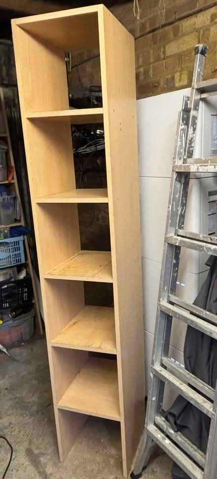 Photo of free Wooden Shelf Unit (Letchworth SG6) #1