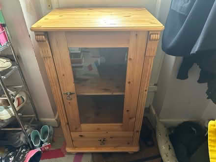 Photo of free Shelving unit with door and drawer (CB4) #1