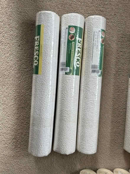 Photo of free 10 rolls of embossed wallpaper (Brough CA17) #3