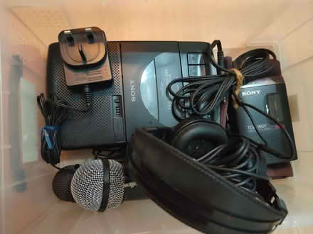 Photo of free Cassette recorders, microphones and headphones (islington N1) #1