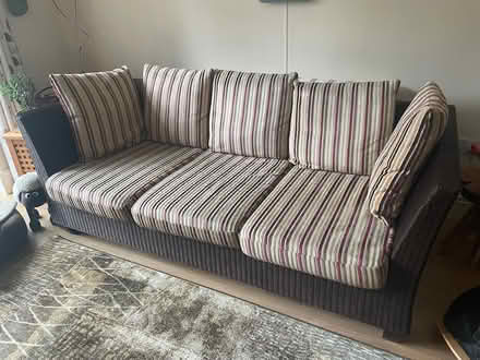 Photo of free 3 seat rattan base sofa (Chester CH3) #1