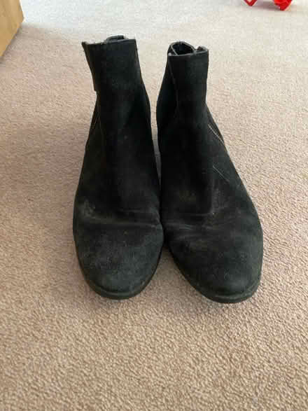 Photo of free Women’s suede black shoes size 7 (OX3 Headington) #1