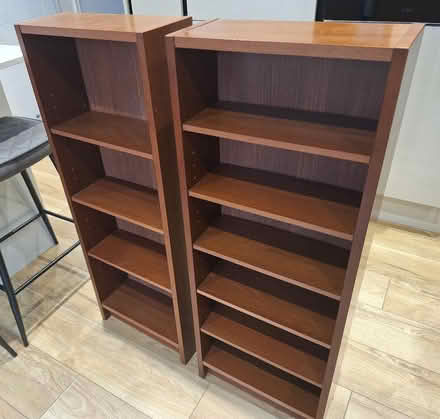 Photo of free 2 x IKEA "Benno" CD/DVD/Book Storage Shelves/Rack (Ossett WF5) #3