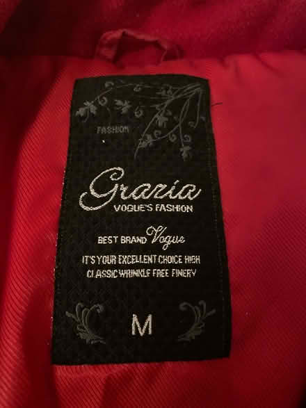 Photo of free Wool blend coat size M (Finsbury park) #3